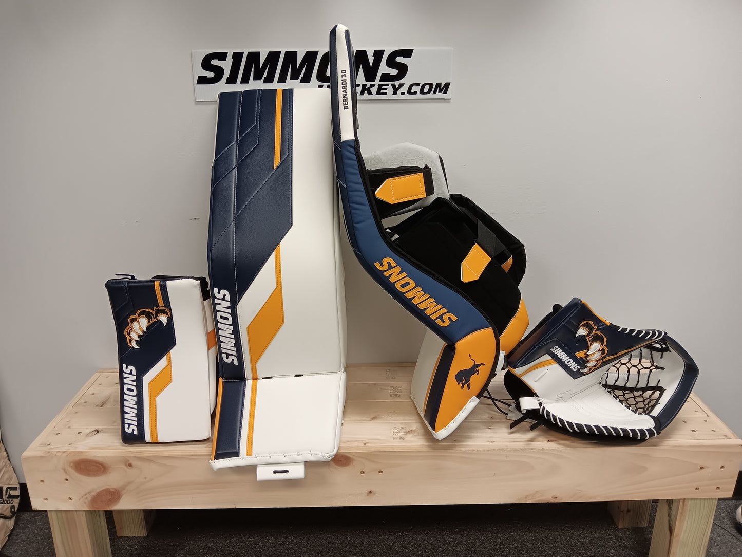 SIMMONS MATRIX 4 GLOVES- FULL CUSTOM GRAPHICS